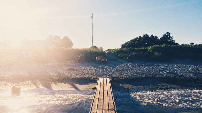 Smuk strand i Østjylland