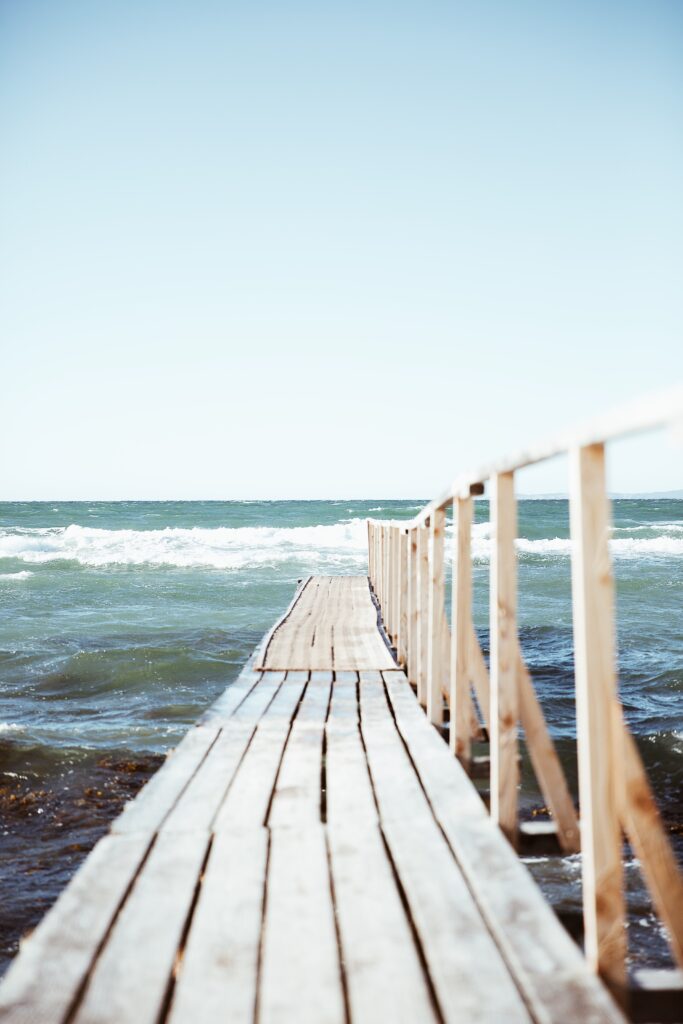 Sommer ved havet i Jylland