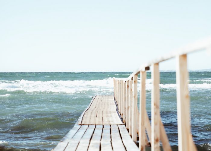 sommer ved havet i Jylland